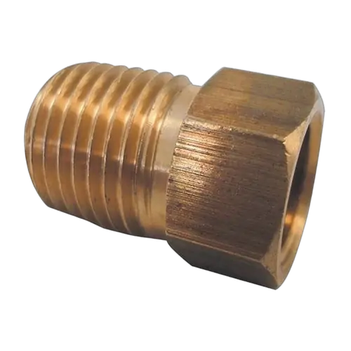 Coast To Coast Inverted Flare Straight Male Union Adapter 2 Stage Gas Reg. Mi-x481Fhd-4-4