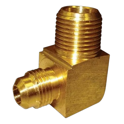 Coast To Coast SAE Male x BSP Male Tapered Elbow 5/16 x 3/8". 01-810"