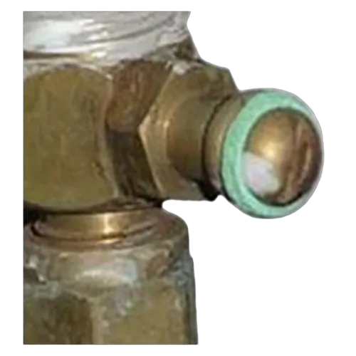 Coast To Coast Gas Testing Nipple 3/8 Flare x 3/8" Male. C6446C