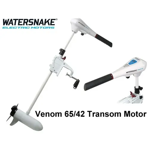 Watersnake Venom SXW 65lb/42" Transom Mount Electric Motor