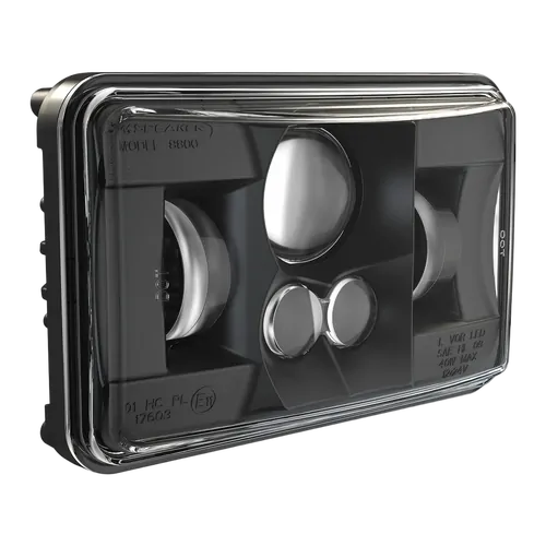 Model 8800 Evo 2 - 12/24V Led Headlight Insert - Black (Low Beam)