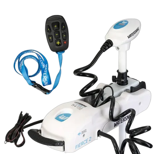 Watersnake Fierce II 65lb/54" Remote Control Bow Mount Electric Motor