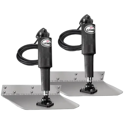 Lenco 12V 9 inch x 9 inch Trim Tab Kit No Switch