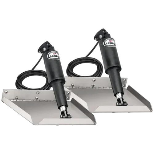 Lenco 12V 12 inch x 12 inch Edge Mount Trim Tab Kit
