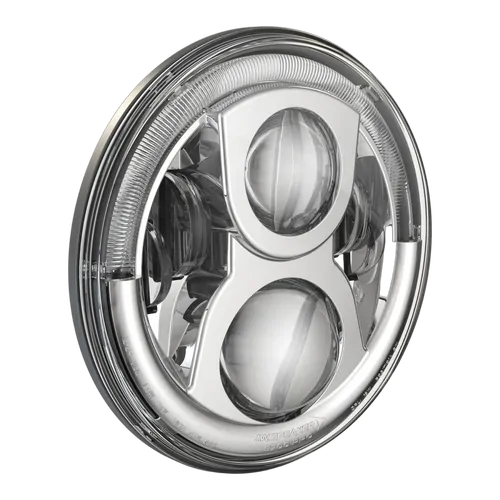 Model 8700 Evo 2 Pro - 12/24V Led Headlight Insert - Chrome