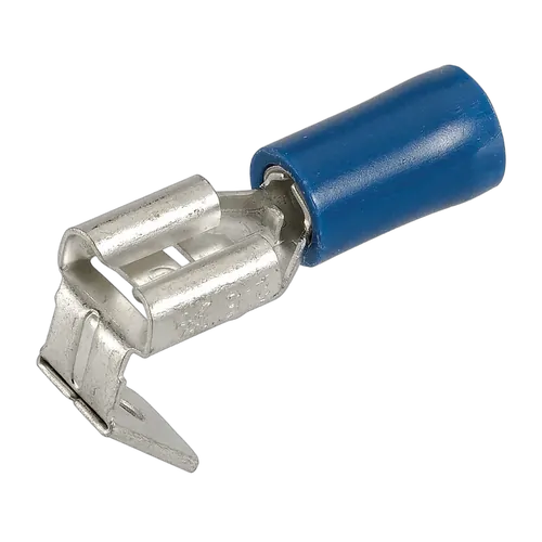 Narva 6.3 X 0.8mm Male/Female Connector Blue (14 Pack)