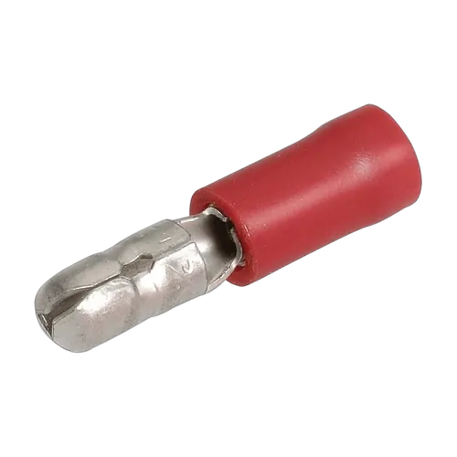 Narva 4.0mm Male Bullet Terminal Red (14 Pack)