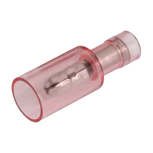 Narva 4.0mm Male Bullet Terminal Red (12)