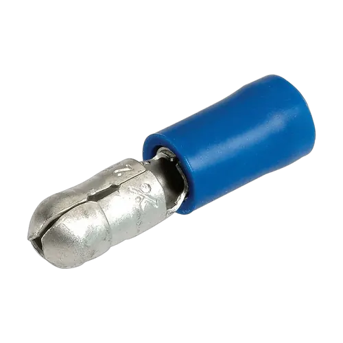 Narva 5.0mm Male Bullet Terminal Blue (14 Pack)
