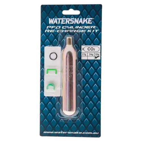 Watersnake Life Jacket 33G Replacement Inflatable Pfd Cylinder - Adult