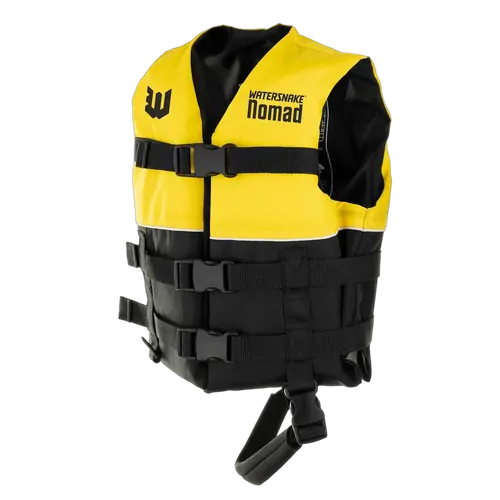 Watersnake Nomad PFD Level 50 Adults Small 40-50Kg Yellow New Standard