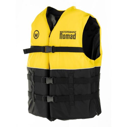Watersnake Nomad Pfd Level 50 Adults Large 60-70Kg (Chest Sz 105-120Cm) Yellow New Standard