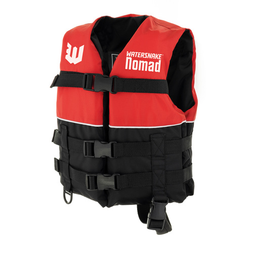 Watersnake Nomad PFD Level 50 Childs Small 12-25Kg (Chest Sz 70-80Cm) Red - New Standard