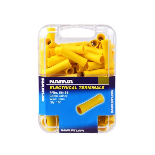 Narva Cable Joiner Yellow (100 Pack)