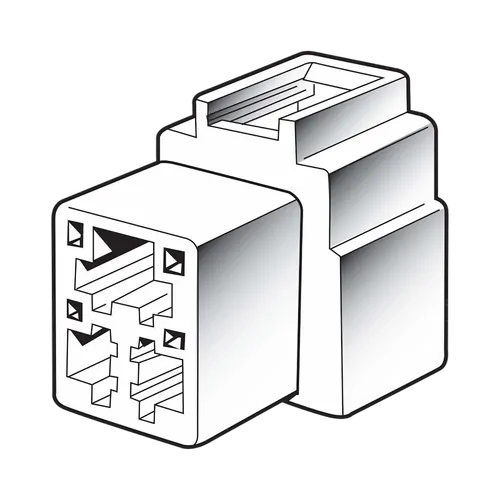 Narva 3 Way Female Quick Connector Housing (10 Pack)