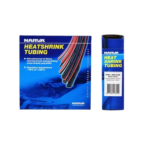 Narva 3.2mm Black Heatshrink Tubing Dispenser (20M)
