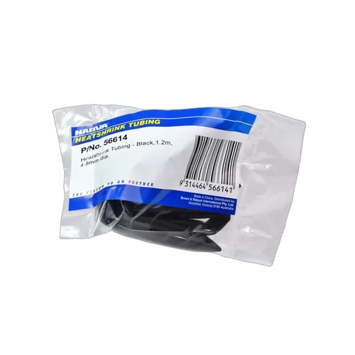 Narva 4.8mm Black Heatshrink (1.2M)