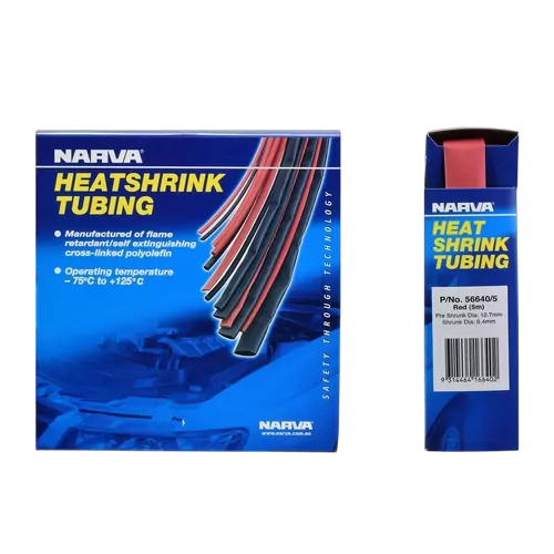 Narva 12.7mm Red Heatshrink Tubing Dispenser (5M)