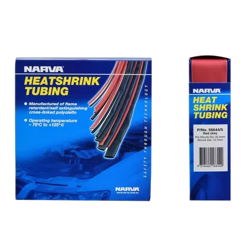 Narva 19mm Red Heatshrink Tubing Dispenser (5M)