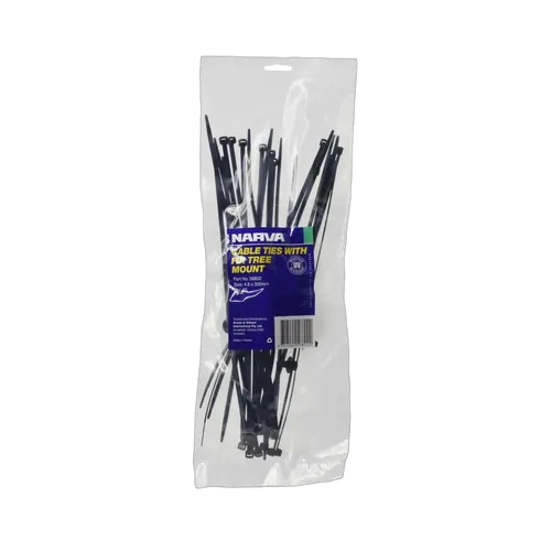 Narva Fir Tree Mount Cable Tie 4.8 X 300mm (25 Pack)