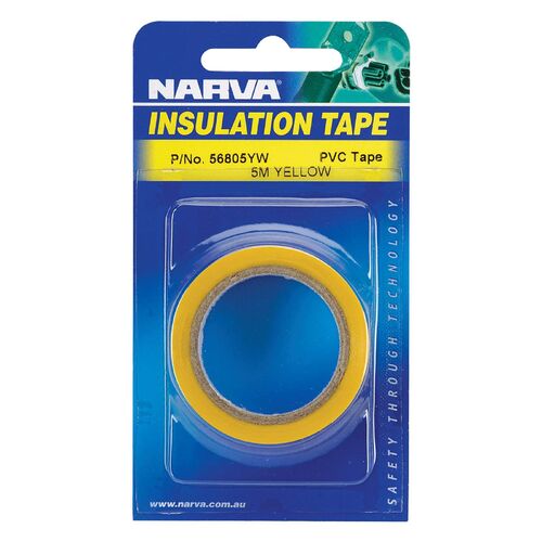 Narva 19mm PVC Insulation Tape (Yellow)