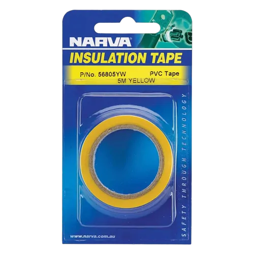 Narva 19mm PVC Insulation Tape (Yellow)