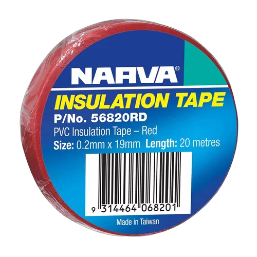 Narva 19mm PVC Insulation Tape (Red)