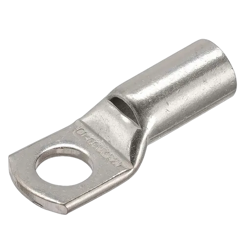 Narva 50mm, 10mm Stud Straight Barrel Cable Lug (Pack Of 10)