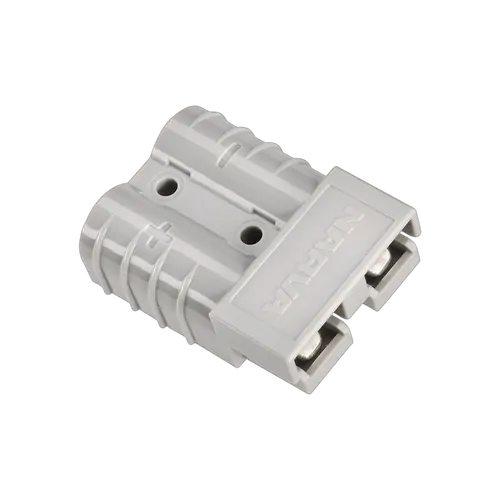 Narva Heavy-Duty 50 Amp Connector Housing (Grey) With Copper Terminals (20pk)