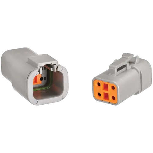 Narva 4 Way DTP Deutsch Connector Kit (Blister Pair - Male/Female)