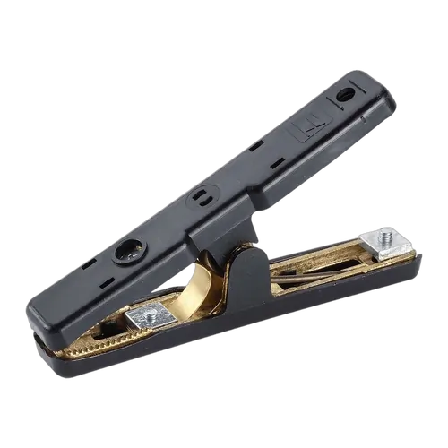 Narva Solid Brass Black Battery Clamp - 400A Black