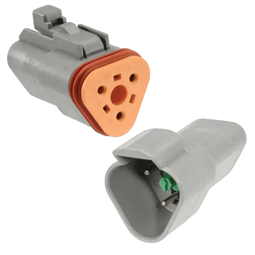 Narva 3 Way Waterproof Deutsch Connector Housing Kit (2 Pack)