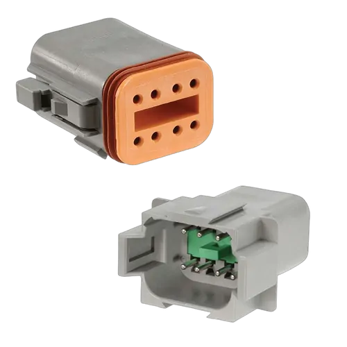 Narva 8 Way Waterproof Deutsch Connector Housing Kit (2 Pack)