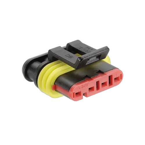 Narva 4 Way Female Amp Super Seal Connector Housing (10 Pack)