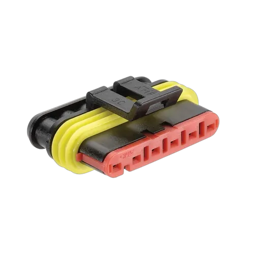 Narva 6 Way Female Amp Super Seal Connector Housing (10 Pack)