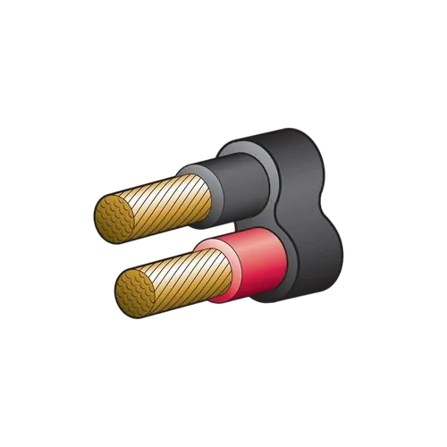 Narva 140A 6 B&S Twin Core Sheath Battery Cable (50M) Red/Black (Black Sheath)