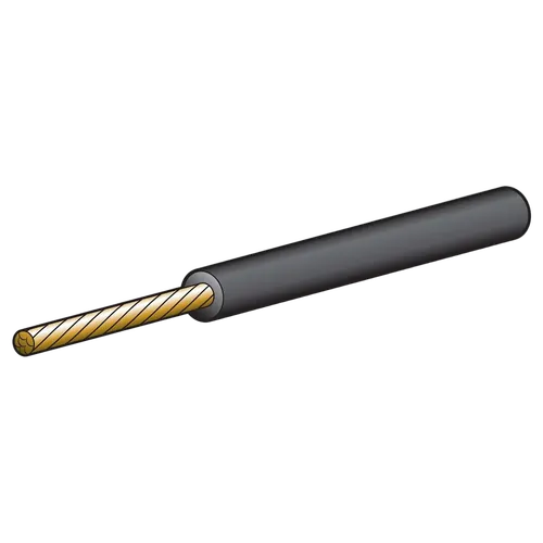Narva 5A 2.5mm Black Single Core Cable (100M)