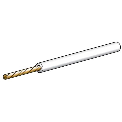 Narva 5A 2.5mm White Single Core Cable (30M)