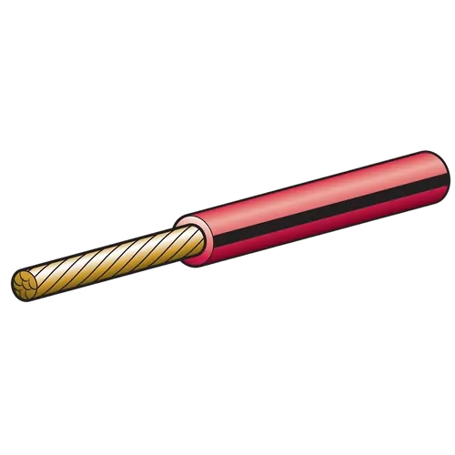 Narva 15A 4mm Red Single Core Cable With Black Tracer (30M)