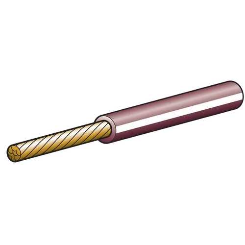 Narva 15A 4mm Brown Single Core Cable With White Tracer (30M)