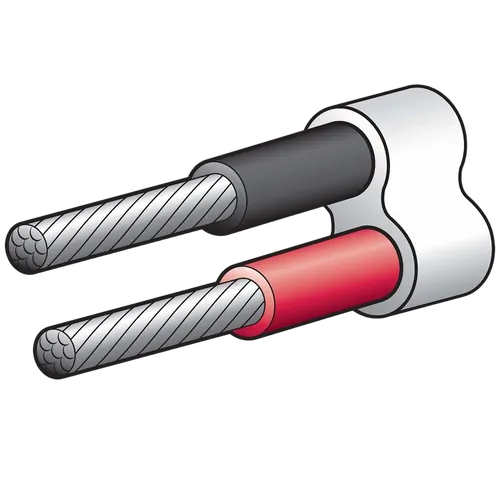 Narva 50A 6mm Multicore Battery Cable (30M) Red/Black White Sheath