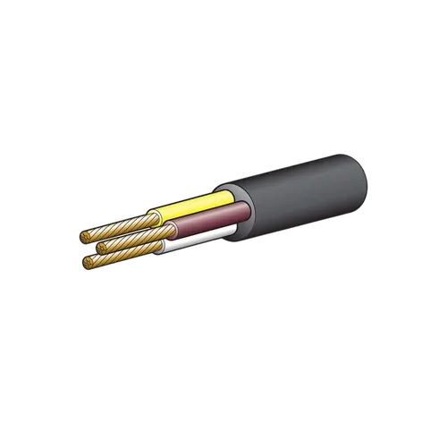 Narva 10A 3mm 3 Core Cable (100M) White, Yellow, Brown