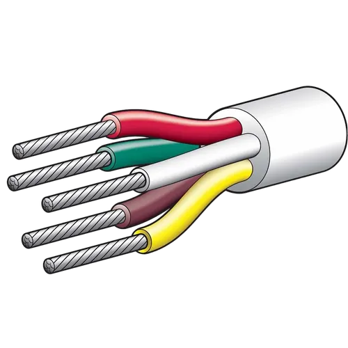 Narva 4Amp 2mm Multicore Battery Cable (30M) Red, Green, Yellow, White, Brown