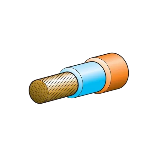 Narva 400A 70mm Double Insulated Welding Cable (100M) Orange (Nitrile) Sheath With Blue Inner