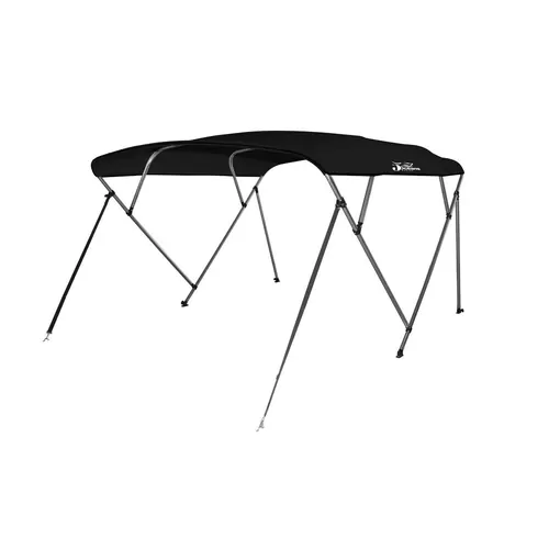 5 Oceans Marine 4 Bow Bimini 1.7m - 1.9m - Black