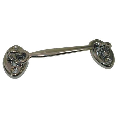 Coast To Coast Cabin Hook Chrome 100mm & Eyelet. 141Bulkcp