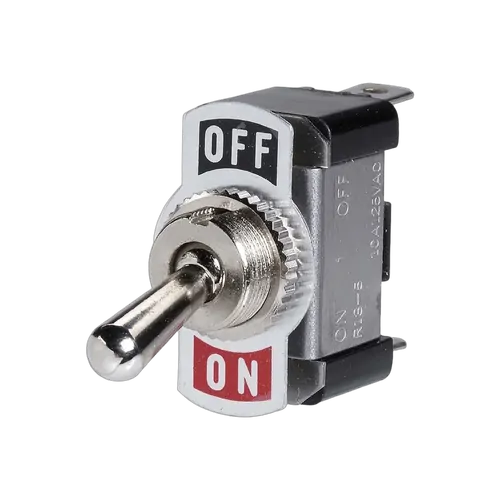 Narva Off/On Metal Toggle Switch With Off/On Tab