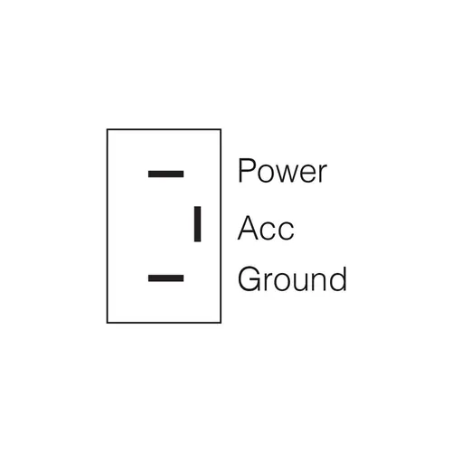 Narva Off/On Heavy-Duty Toggle Switch With Amber LED