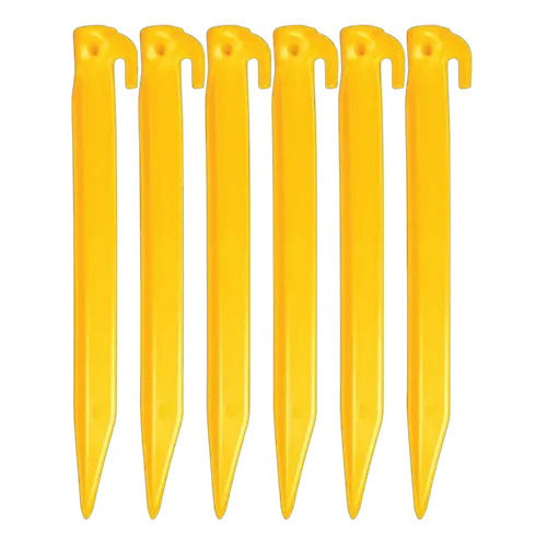 Oztrail Abs Plastic Peg 23Cm - 6 Pack