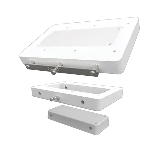 Minn Kota Quick Release Bracket White Heavy Duty 72" Motors